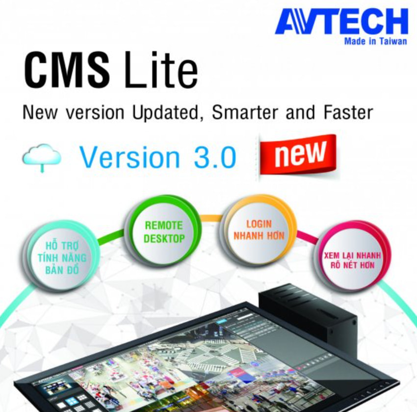Giới thiệu phần mềm AVTech CMS Lite